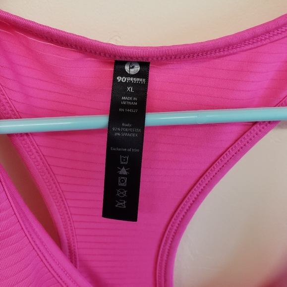 💜 90 degree by Reflex Workout tank top - Picture 2 of 3